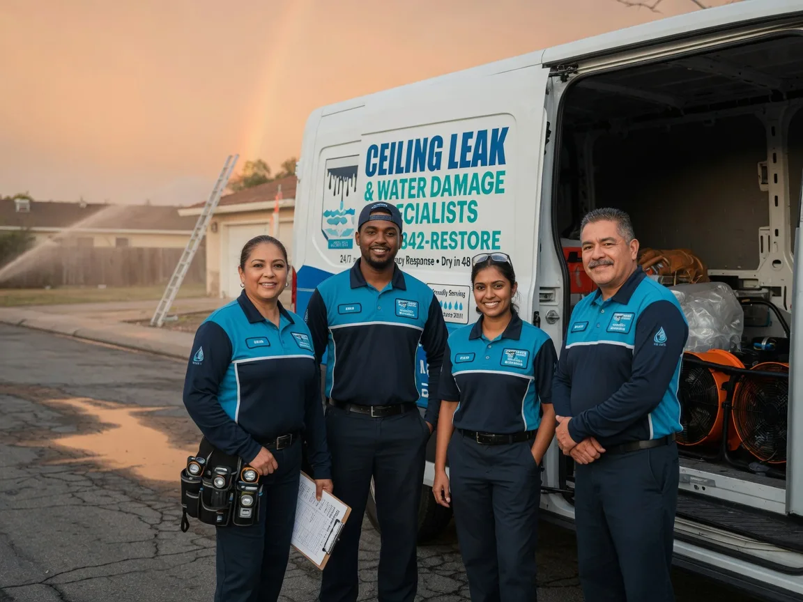 Ceiling Leak Cleanup company in Lorenzo, TX